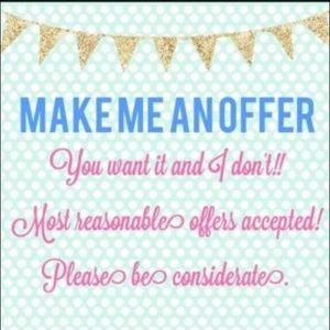 Love the item, not the price?  Make me an offer!